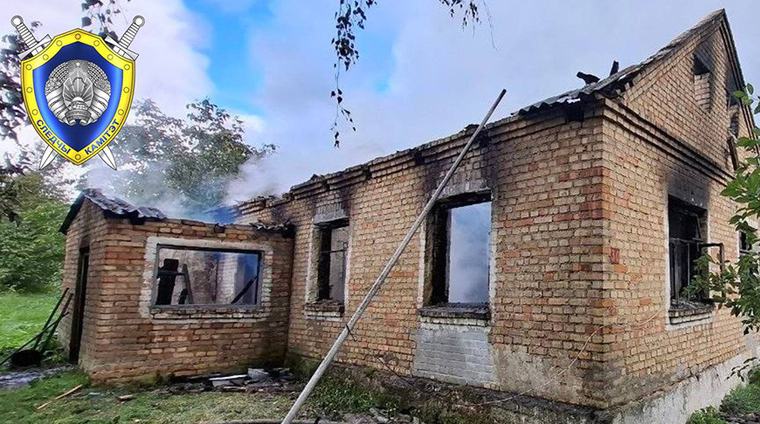 Двое мужчин погибли при пожаре в Мостовском районе. СК устанавливает обстоятельства их гибели