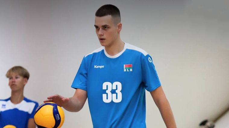 Белорусы одержали первую победу в отборе на ЧЕ-U20 по волейболу