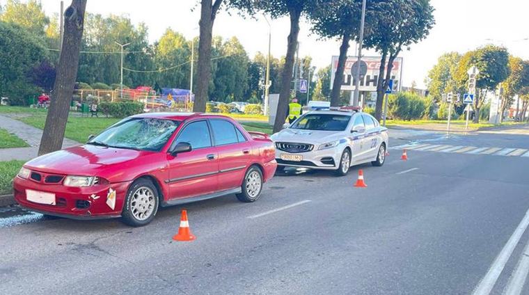 В Орше в ДТП пострадал пешеход