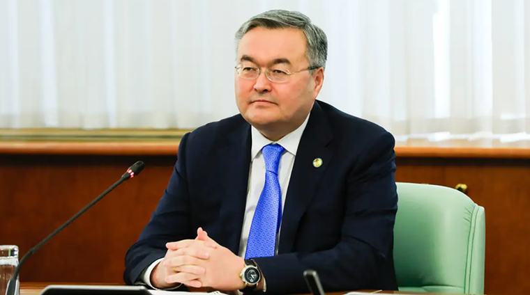 Министром иностранных дел Казахстана назначен Мухтар Тлеуберди