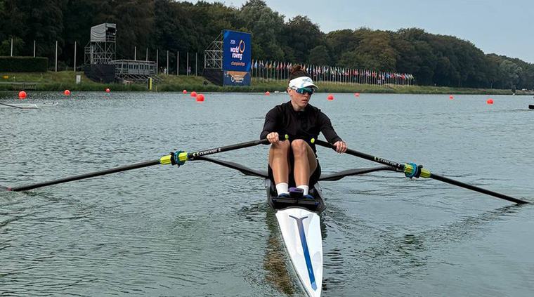 Гребчиха Шендель стала четвертой в легковесной одиночке на чемпионате мира